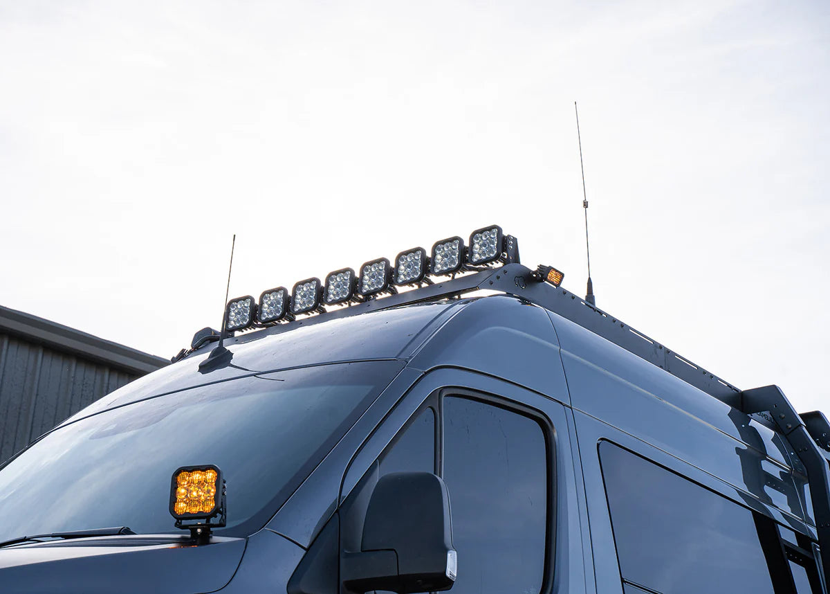 ROAMBUILT 2007+ Mercedes Sprinter Flatpack Roof Rack 144", 170"/170" EXT