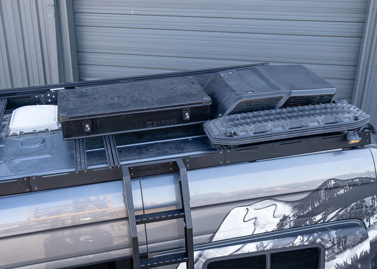 ROAMBUILT 2007+ Mercedes Sprinter Flatpack Roof Rack 144", 170"/170" EXT