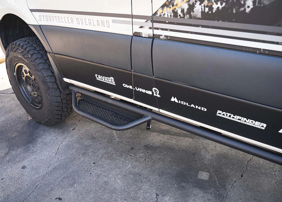 ROAMBUILT Sprinter Side Steps - Tube Version (Driver Side)
