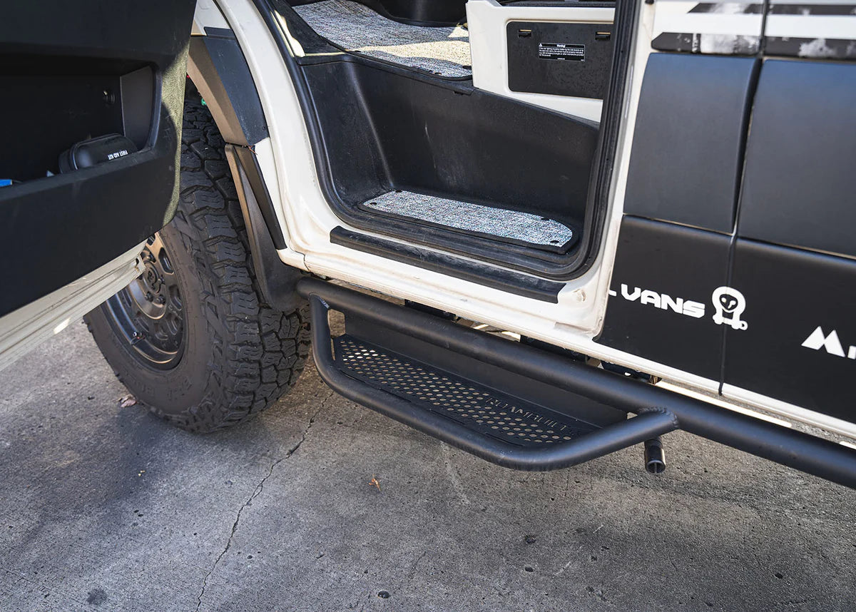 ROAMBUILT Sprinter Side Steps - Tube Version (Driver Side)