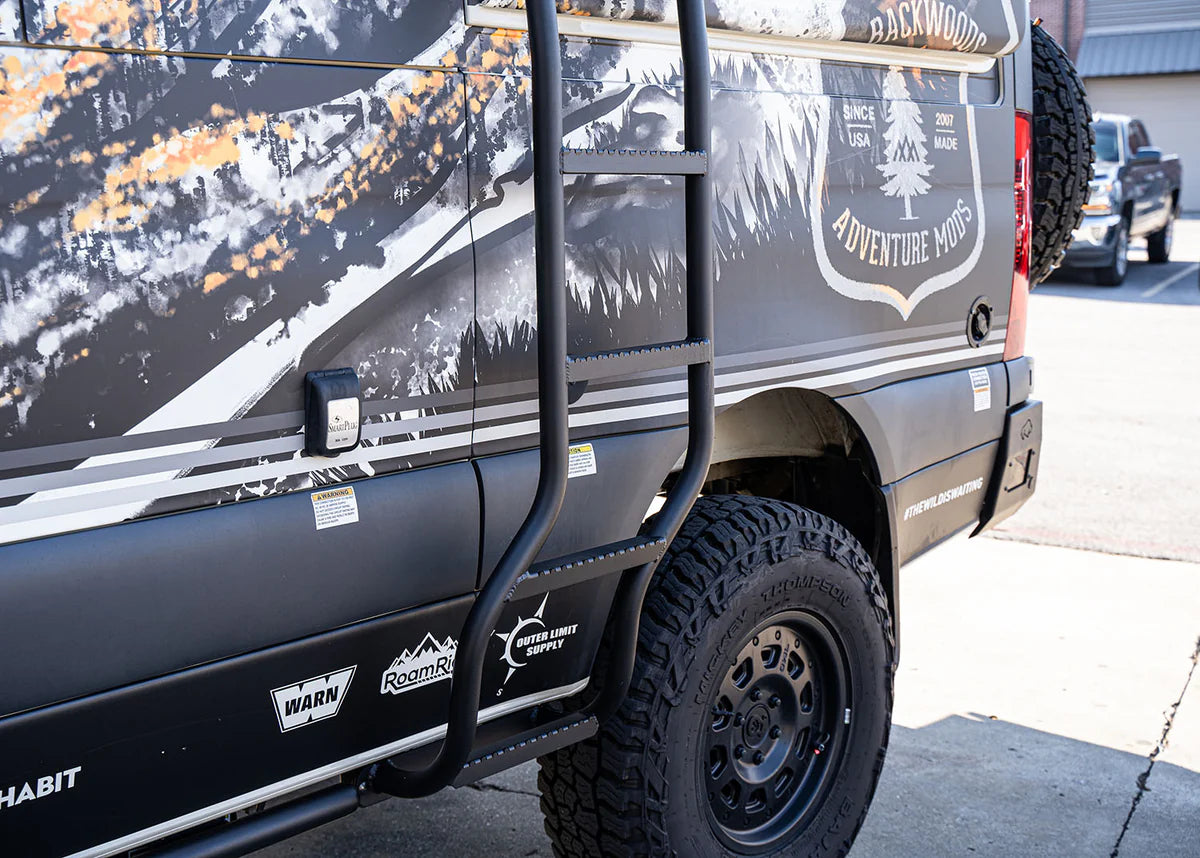 ROAMBUILT 2007+ Mercedes Sprinter Chicane Side Ladder