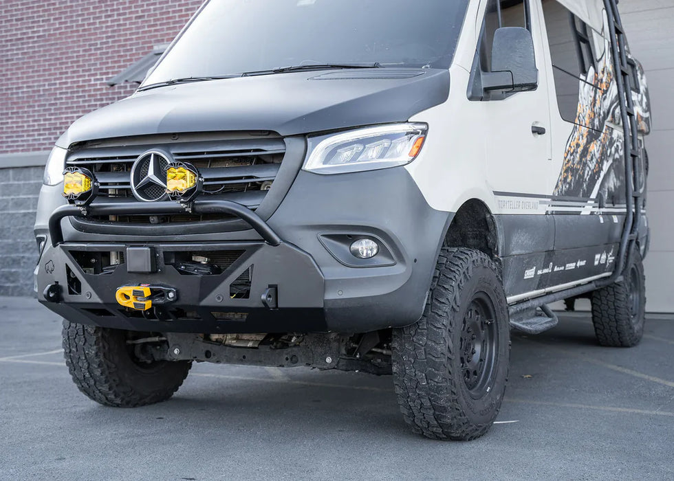 RoamBuilt 2019+ Sprinter Side Steps and Bumper Bundle