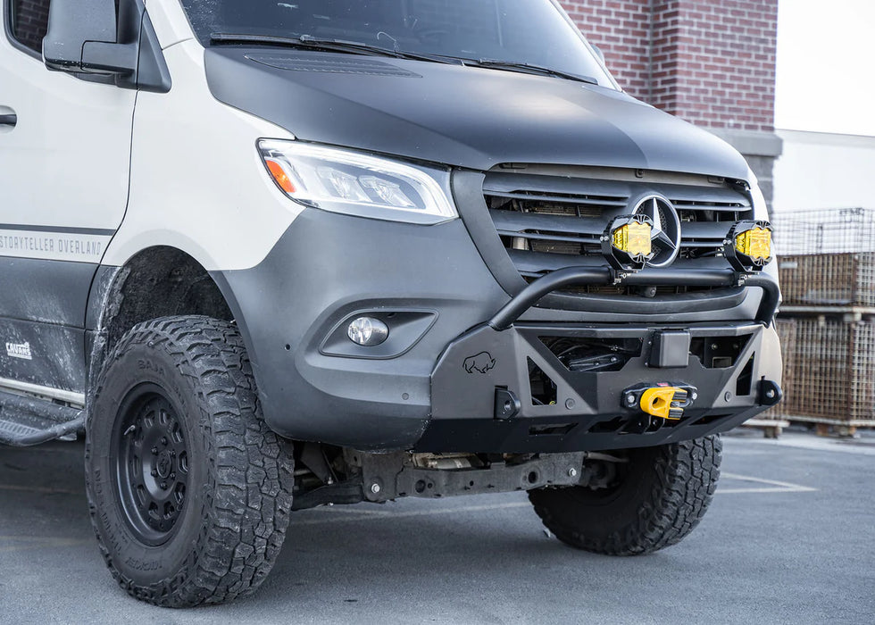 ROAMBUILT 2019+ Mercedes Sprinter Low-Pro Front Bumper - Van Land