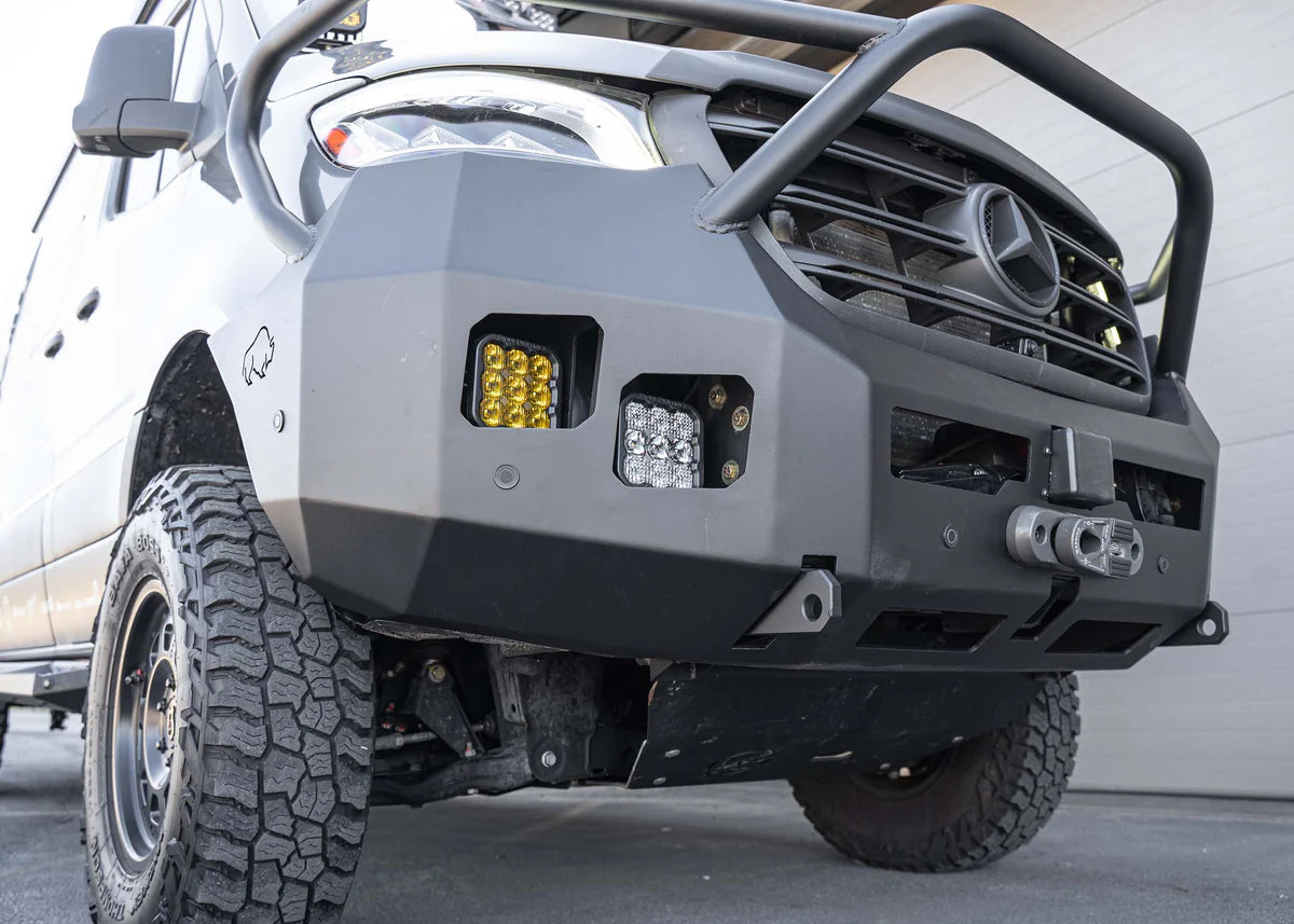 ROAMBUILT Mercedes Sprinter Full Guard Front Bumper (2019+)