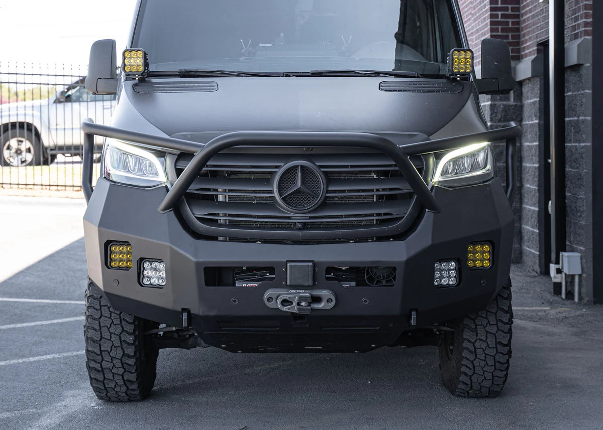 ROAMBUILT Mercedes Sprinter Full Guard Front Bumper (2019+)