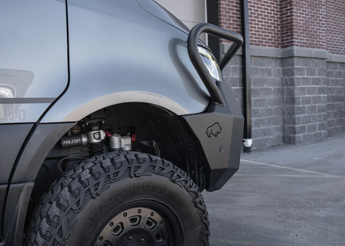 ROAMBUILT Mercedes Sprinter Full Guard Front Bumper (2019+)