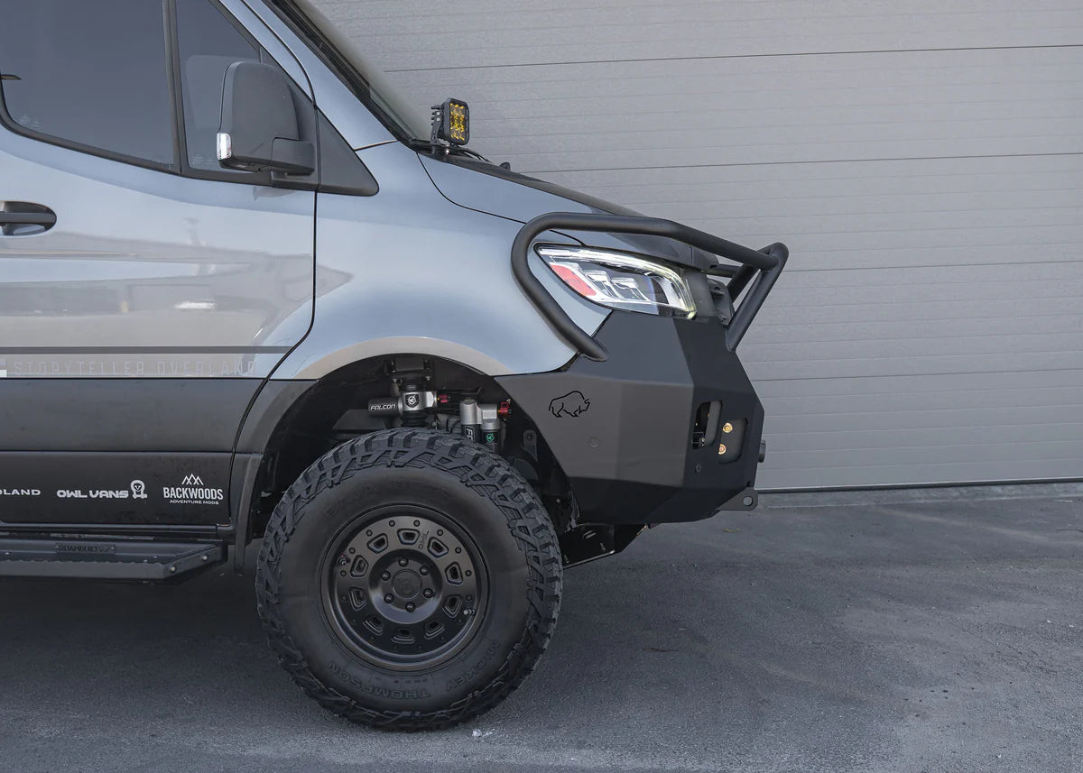 ROAMBUILT Mercedes Sprinter Full Guard Front Bumper (2019-2024)