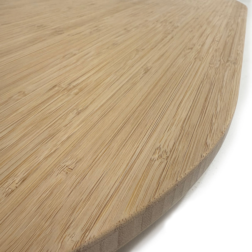 RB Components 20" x 36"  Obround Bamboo Table