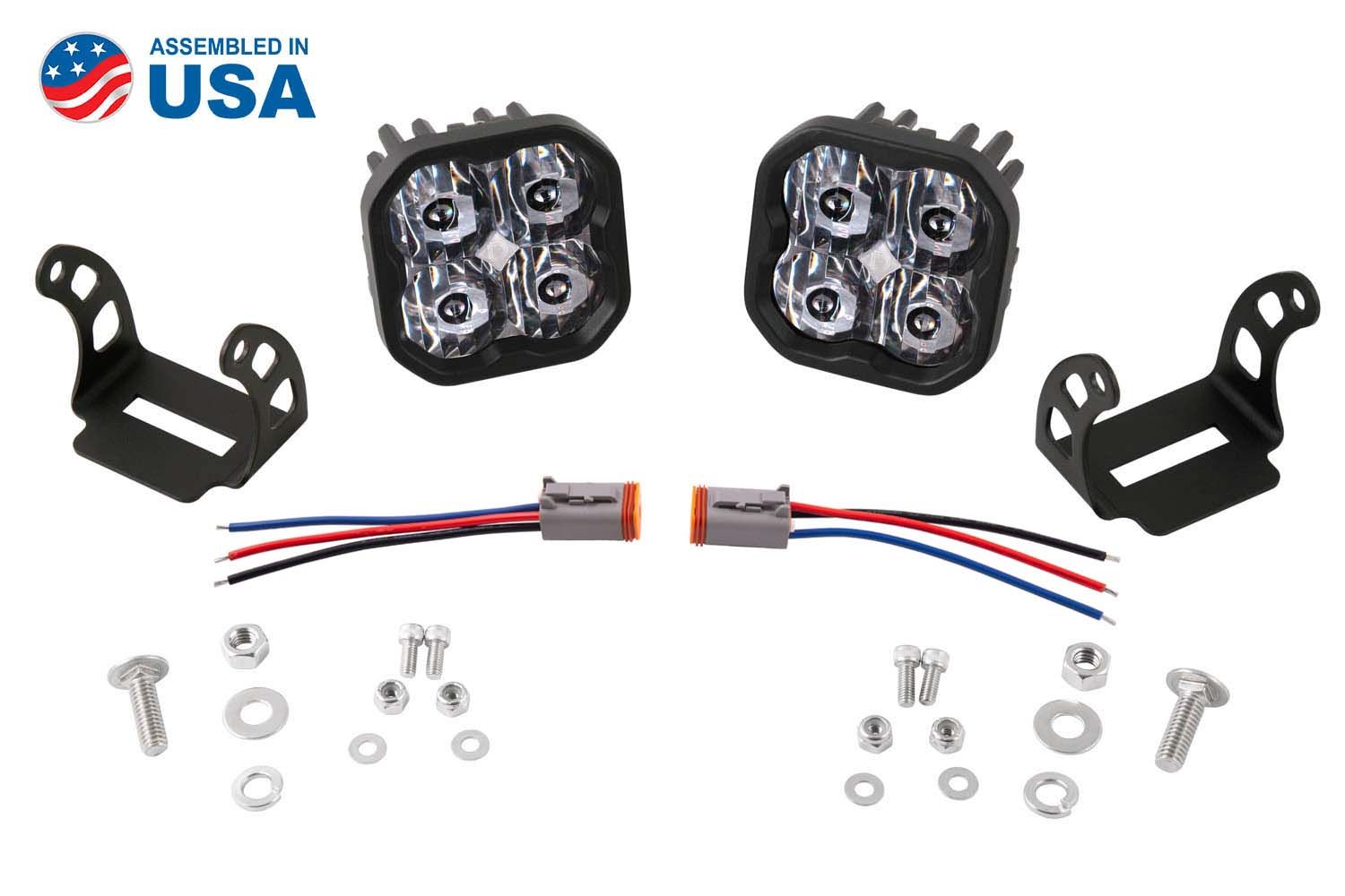Diode Dynamics SS3 Pro ABL White SAE Fog (Pair)-8
