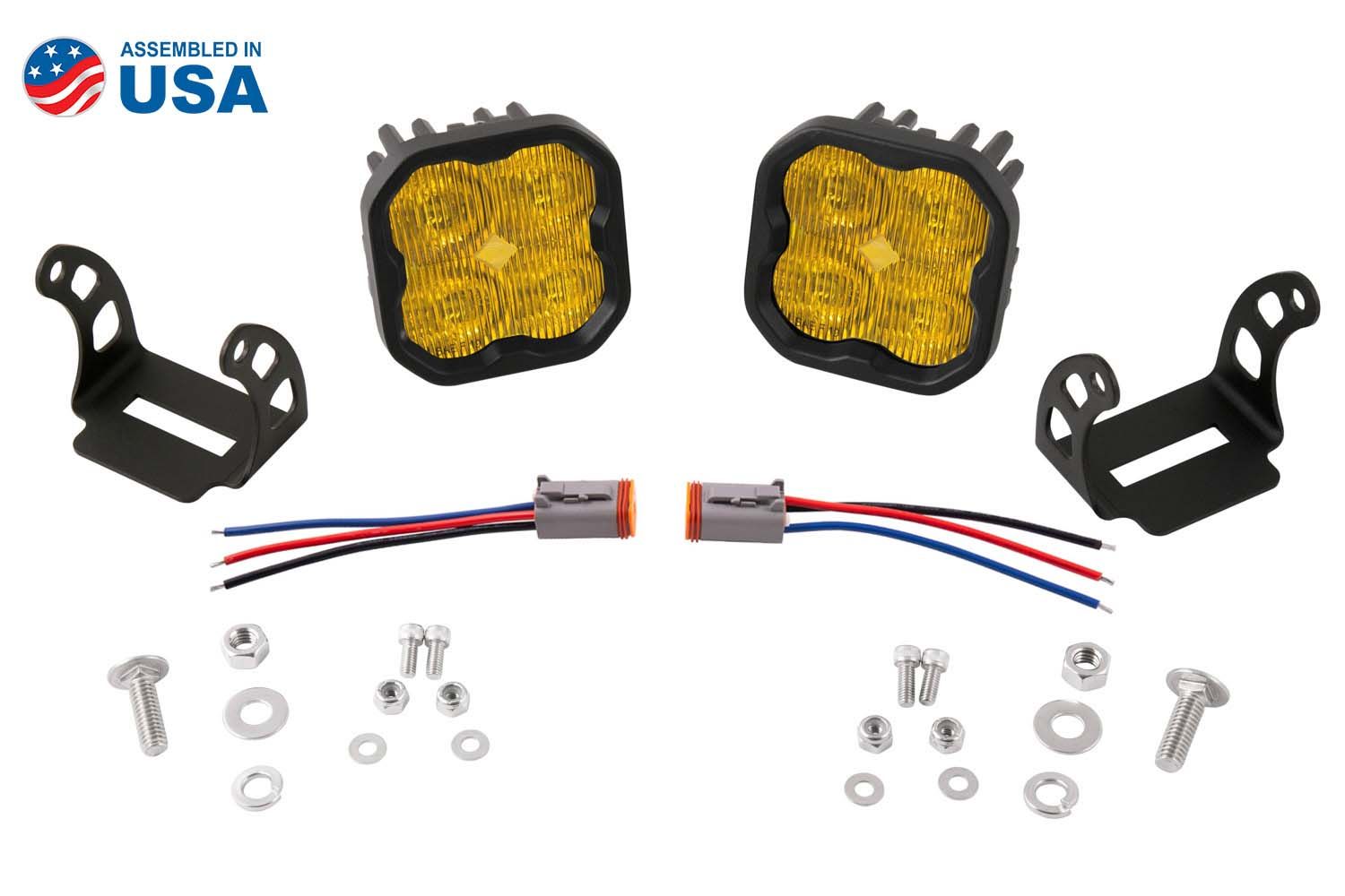 Diode Dynamics SS3 Pro ABL Yellow Driving (Pair)-9