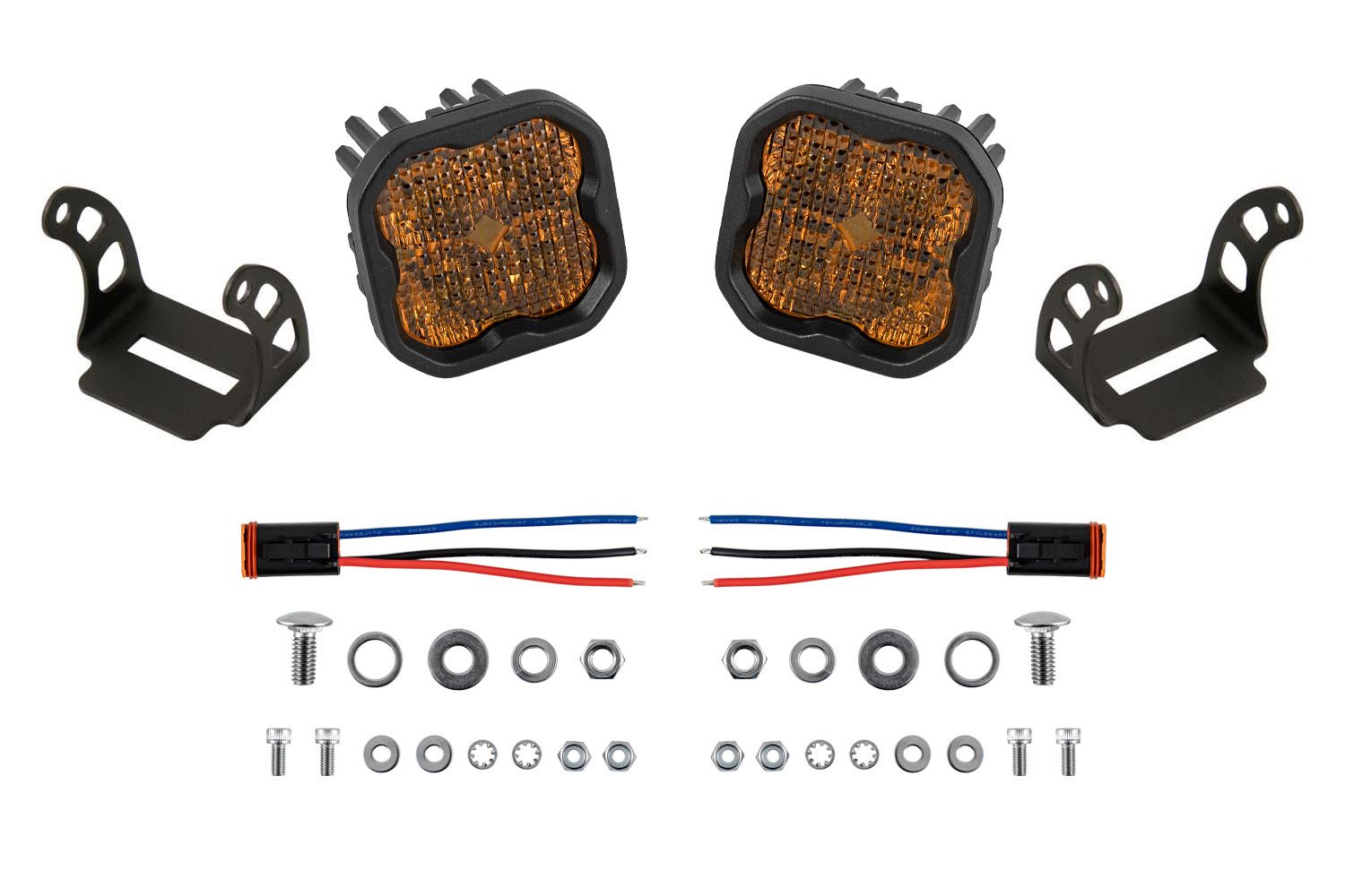 Diode Dynamics SS3 Sport ABL Yellow Driving (Pair)-1