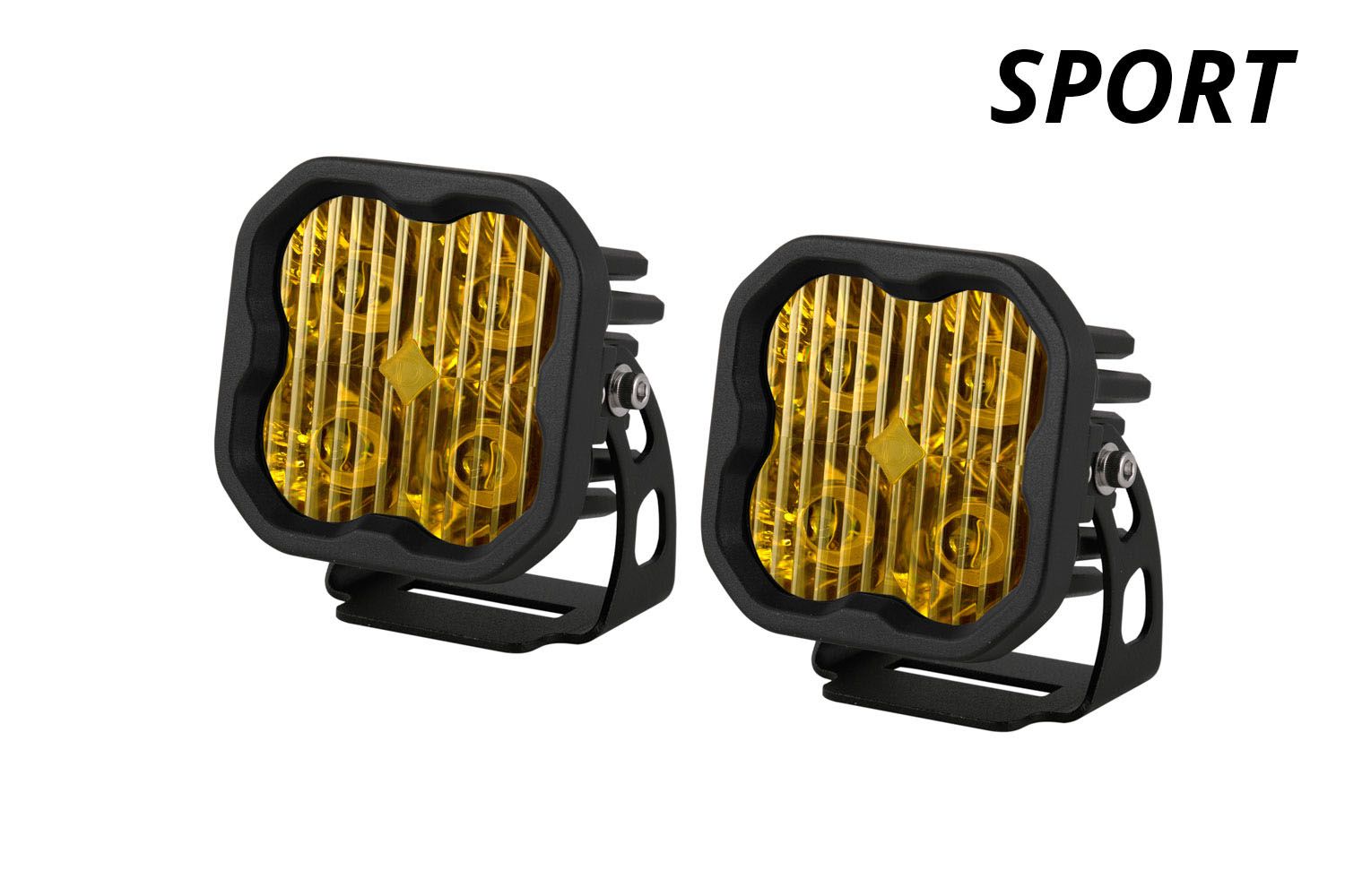 Diode Dynamics SS3 Sport ABL Yellow SAE Fog (Pair)-2