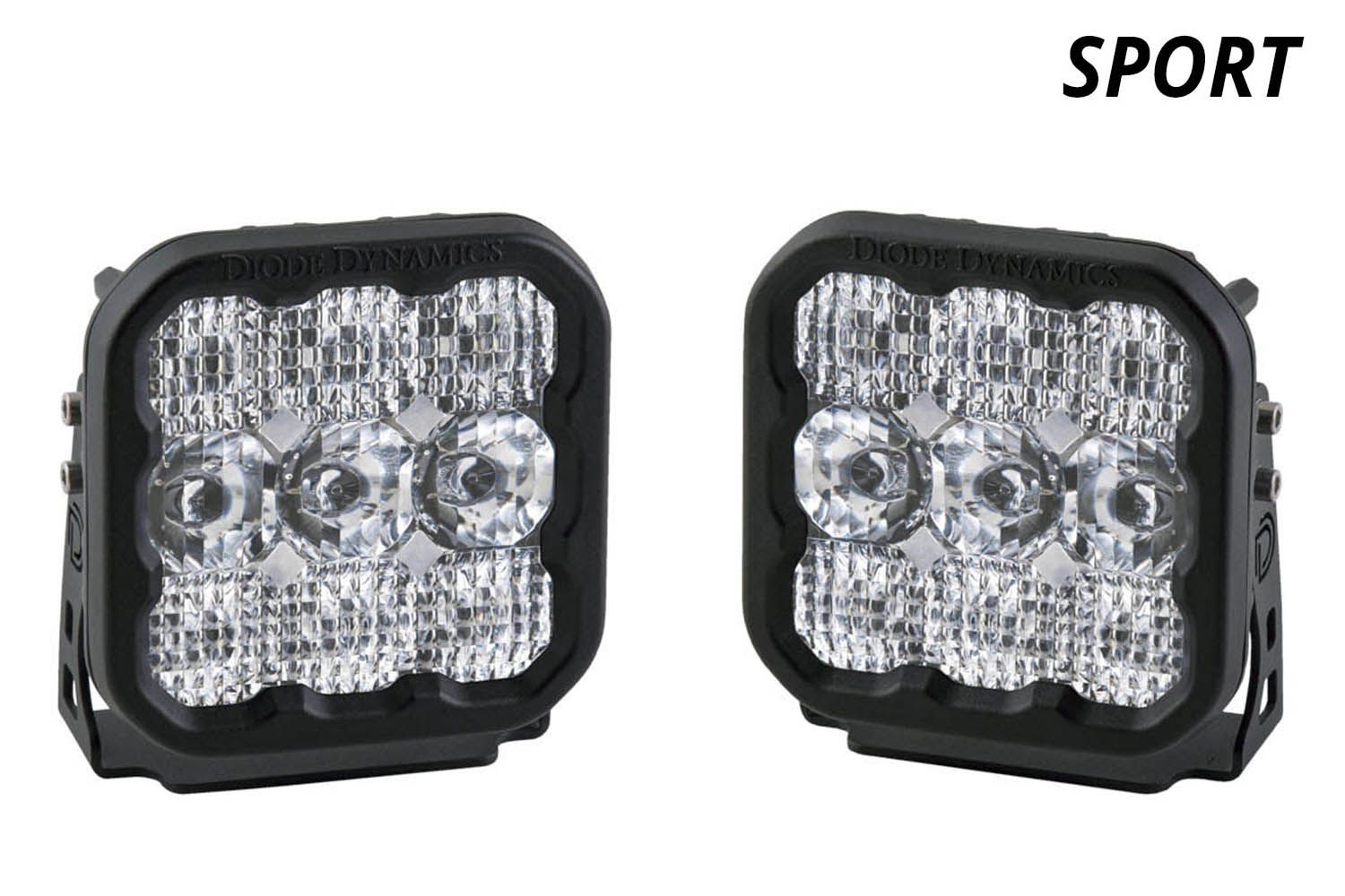 Diode Dynamics SS5 LED Pod Sport White Spot (Pair)-1