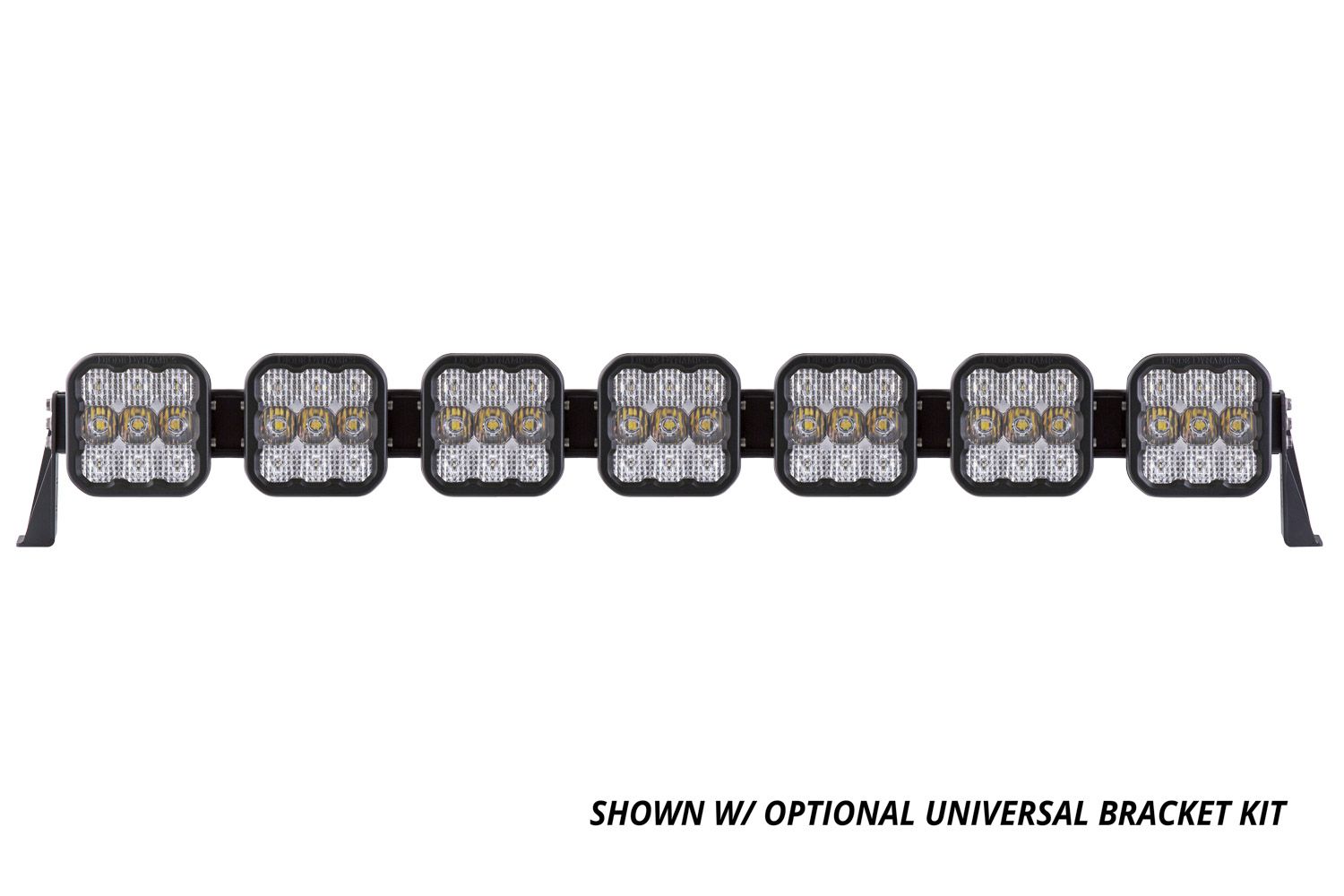 Diode Dynamics SS5 Sport Universal CrossLink 7-Pod Lightbar Yellow Driving-3