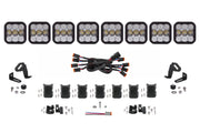 Diode Dynamics SS5 Sport Universal CrossLink 8-Pod Lightbar Yellow Combo-1