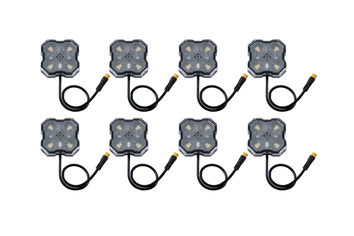 Diode Dynamics Single-Color Rock Light Installer Kit (8-pack)-1