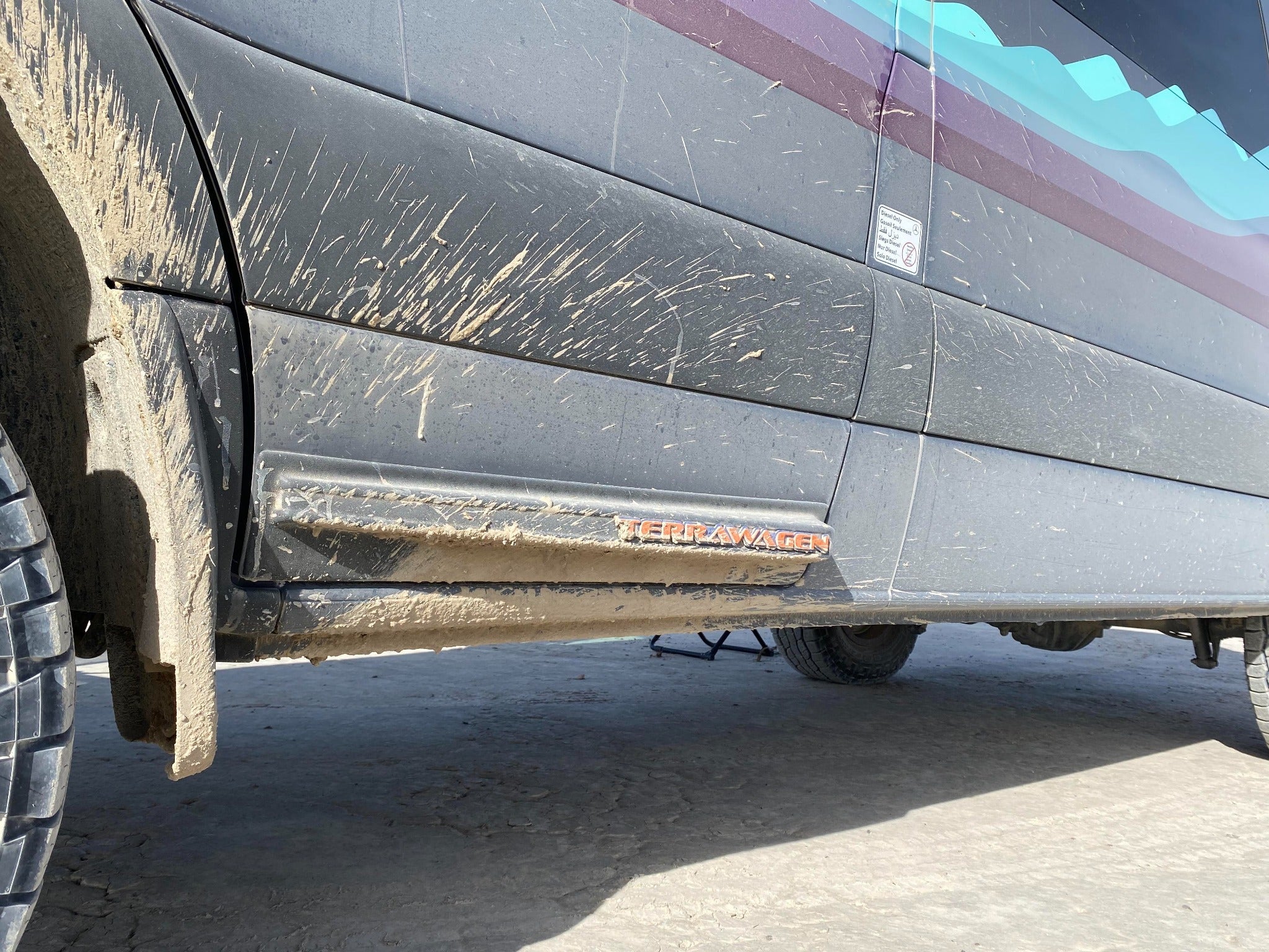 Terrawagen Dirt Dodger - Door Spray Guard Sprinter 907