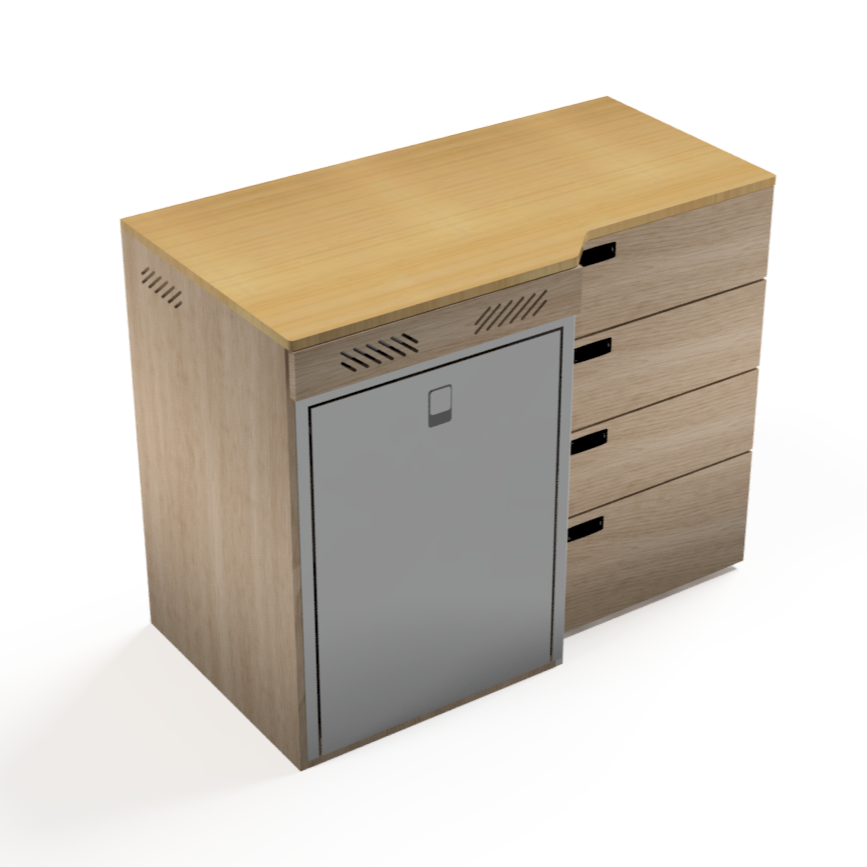 SergSupply Tapered Van Kitchen