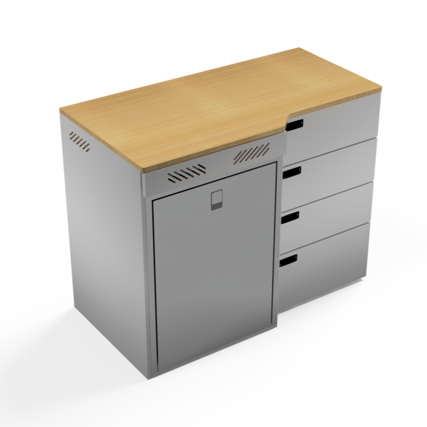 SergSupply Tapered Van Kitchen