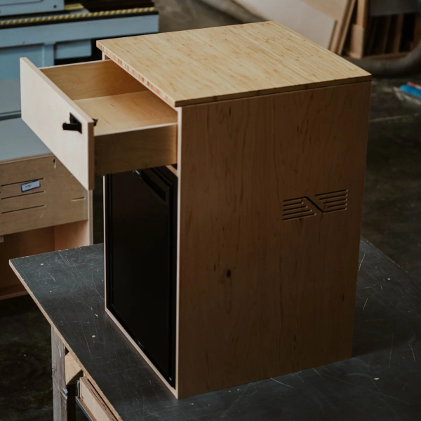 SergSupply Van Kitchen Refrigerator Cabinet