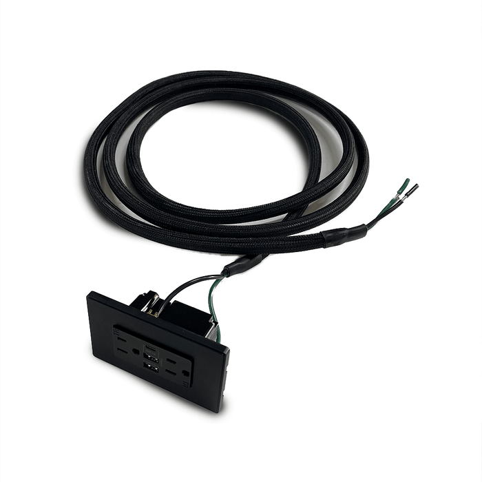 Pre-Wired 120VAC Outlet