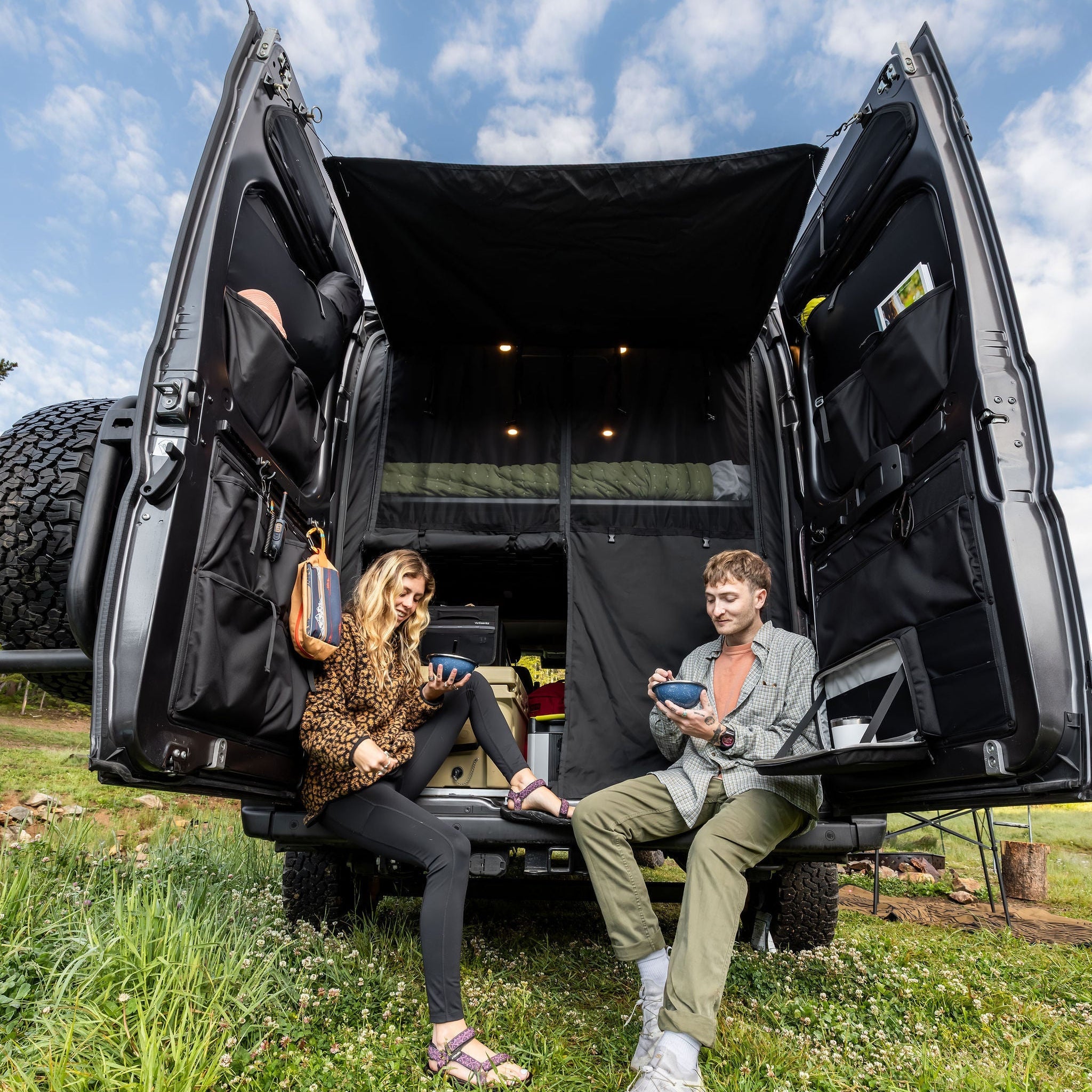 VanEssential Ram Promaster Bug Screen - Rear Door