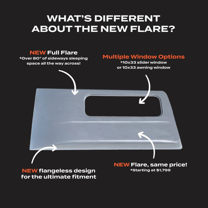 Flarespace 2007+ Mercedes Sprinter 144" Full Flares