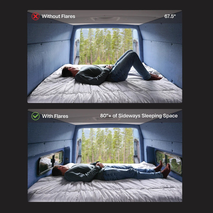 Flarespace 2007+ Mercedes Sprinter 144" Full Flares