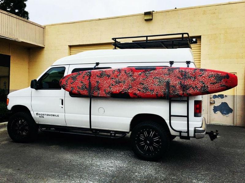 Aluminess Ford E-Series Surf Pole 1992-2014 Use Demonstration - Campervan HQ