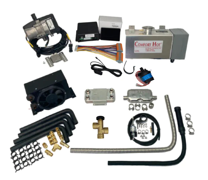 Rixen Mcs7 Hydronic With S-3 Diesel Furnace Kit - Gasoline - Van Land