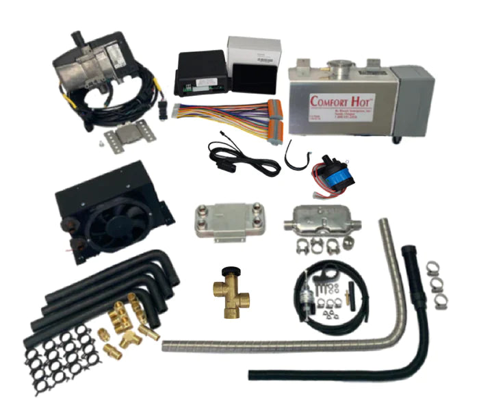 Rixen MCS7 Hydronic with S-3 Diesel Furnace Kit - Gasoline
