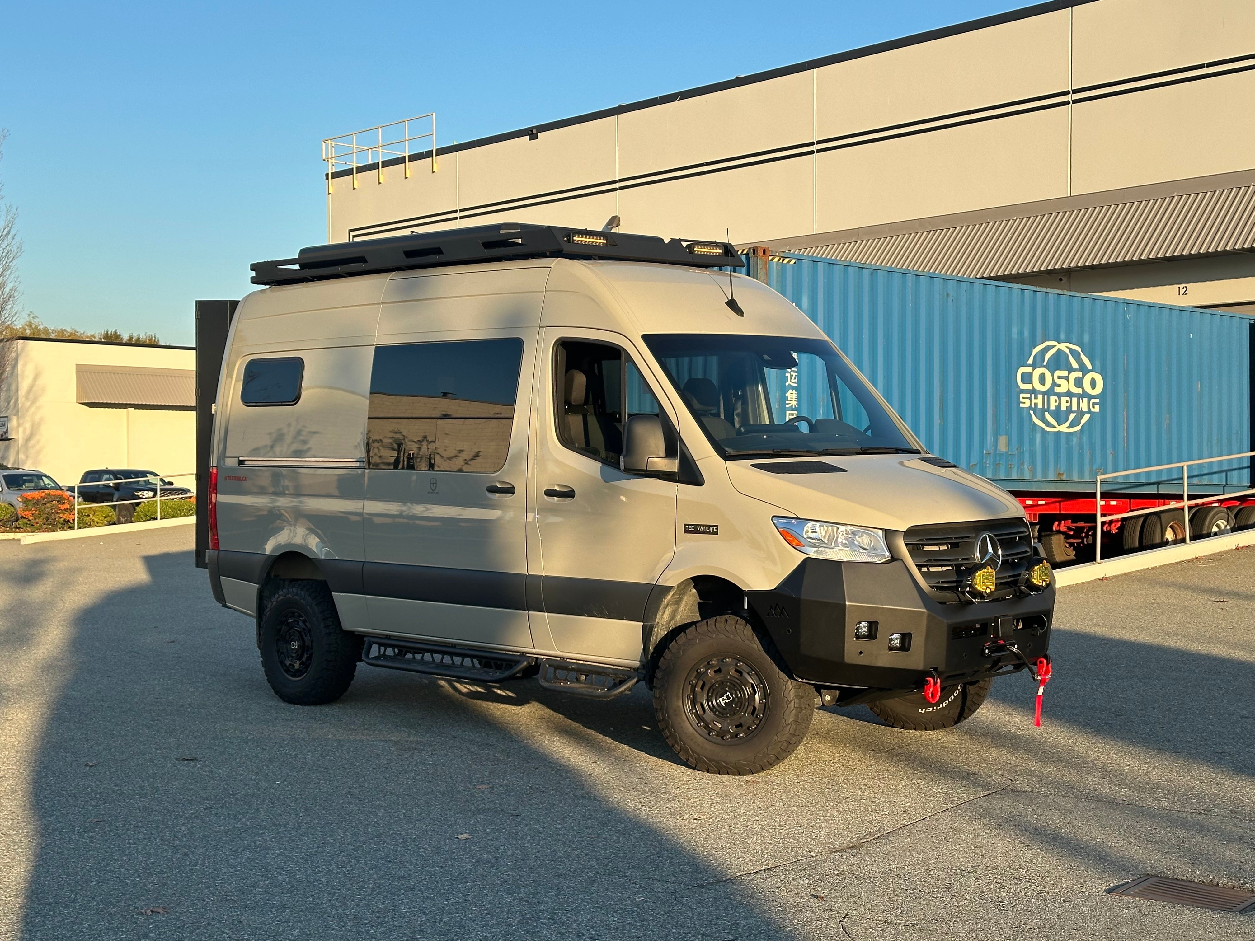 Tec Vanlife Modular Drop Down Running Boards for Sprinters