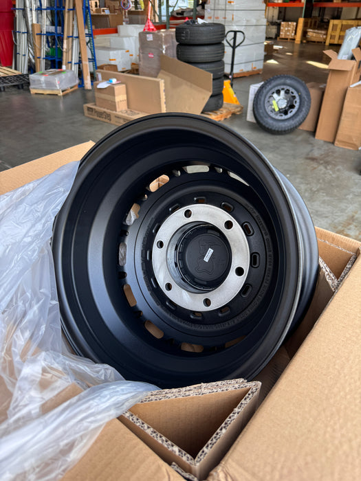 Black Rhino Arsenal AT 16x6 +84 6x180 Wheels - Set of 5 (Open- Box mounted, not driven on)