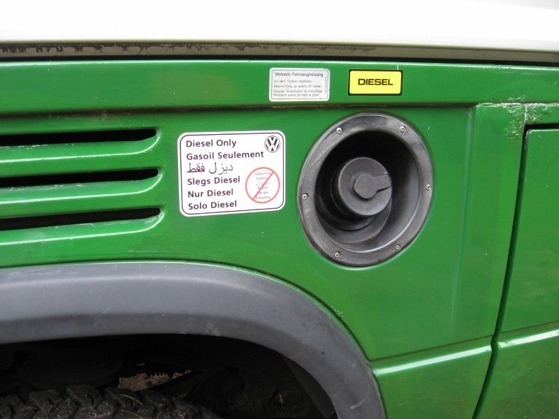 Diesel  Only Sticker - Volkswagen