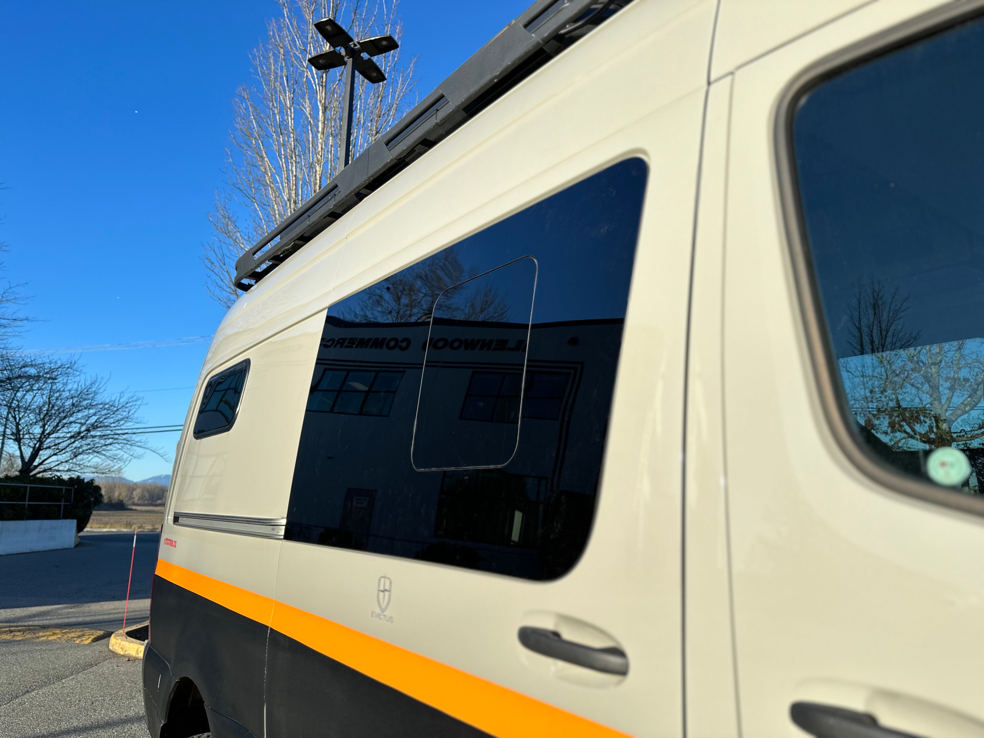 Mercedes Sprinter OEM Style Flush-Sliding Window