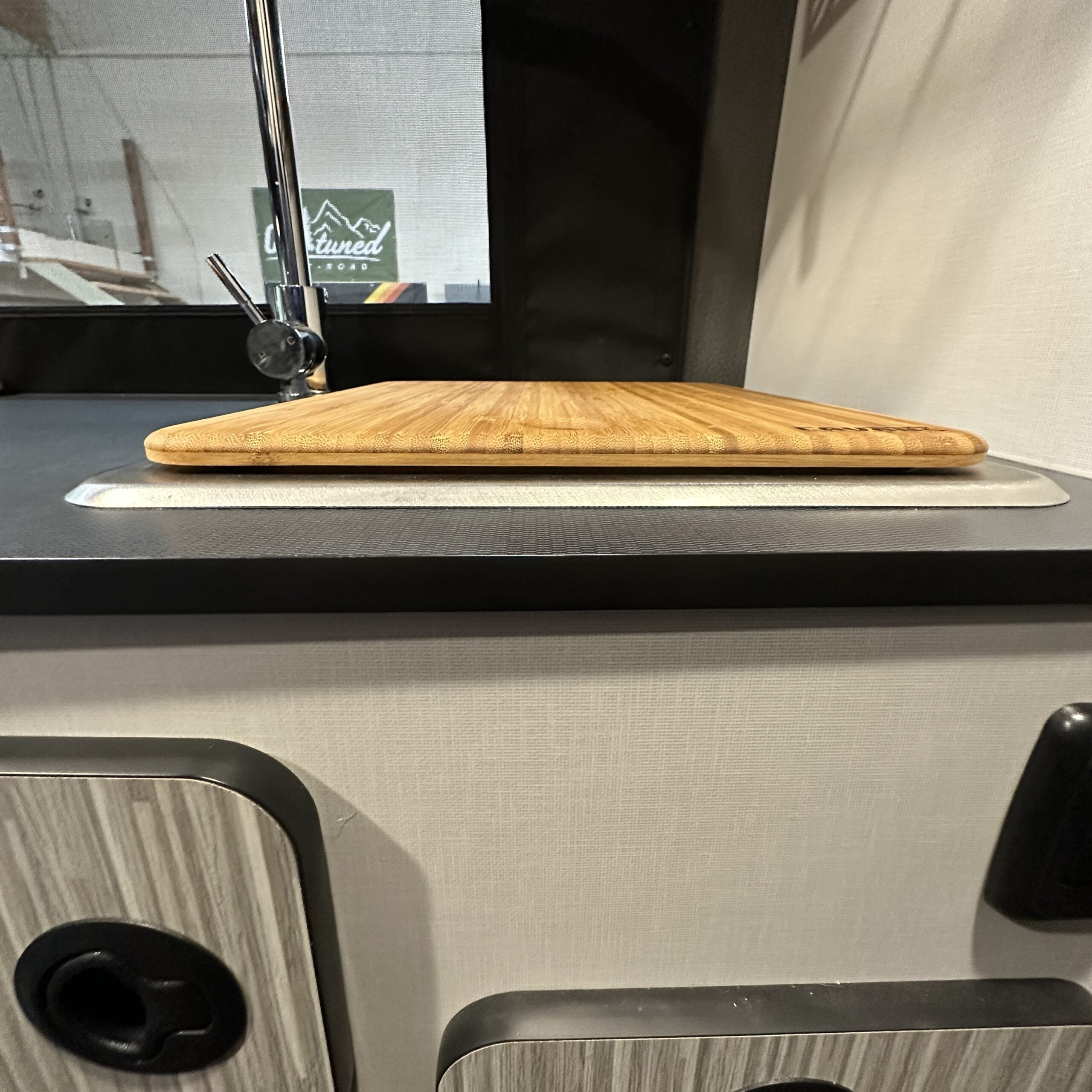 Canyon Adventure Vans Bamboo Sink Cover- REVEL/JAYCO/ENTEGRA/TIFFIN