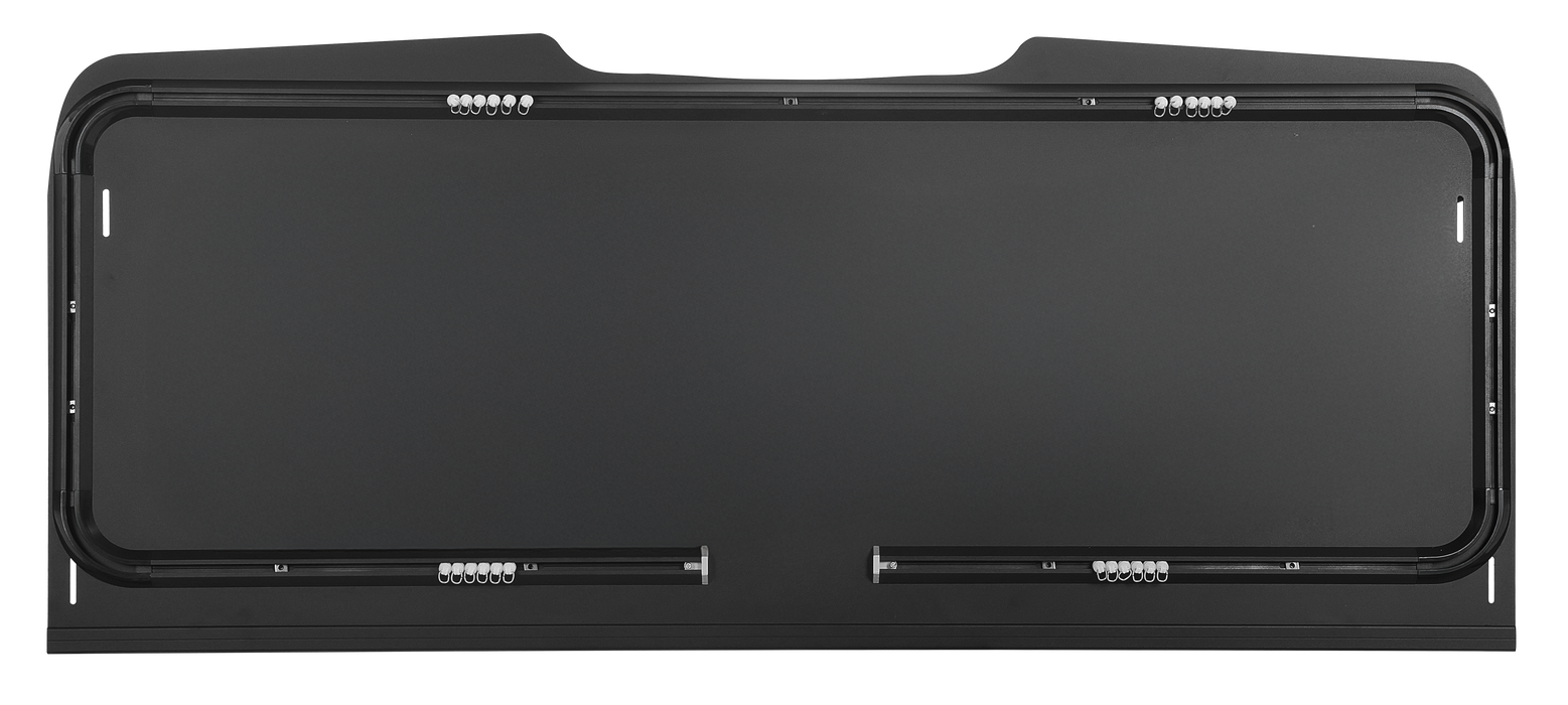 Aluminum Headliner Shelf for Sprinter | Built-in Curtain Rails