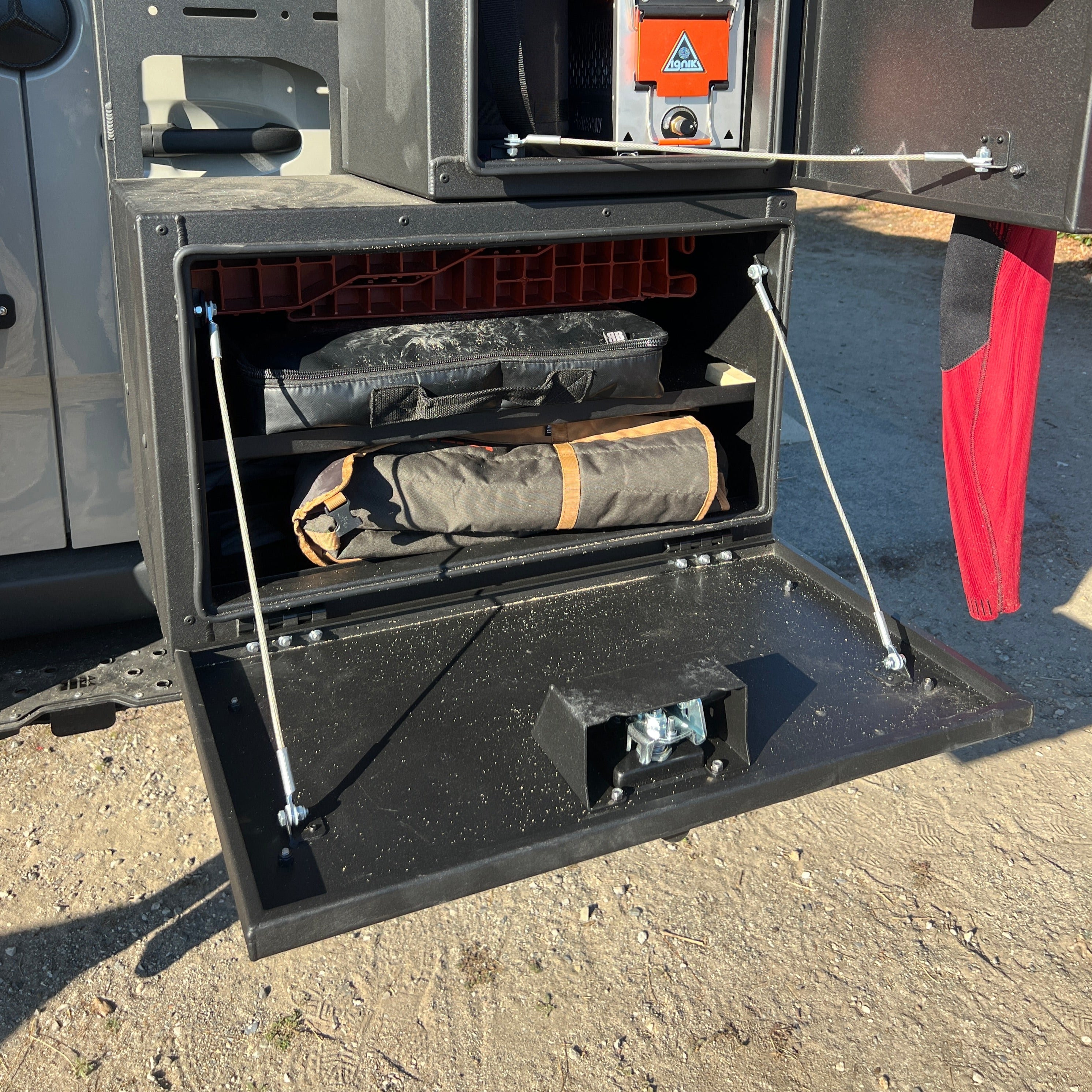 RB Components Rear Door Storage Box - Large Ski Box