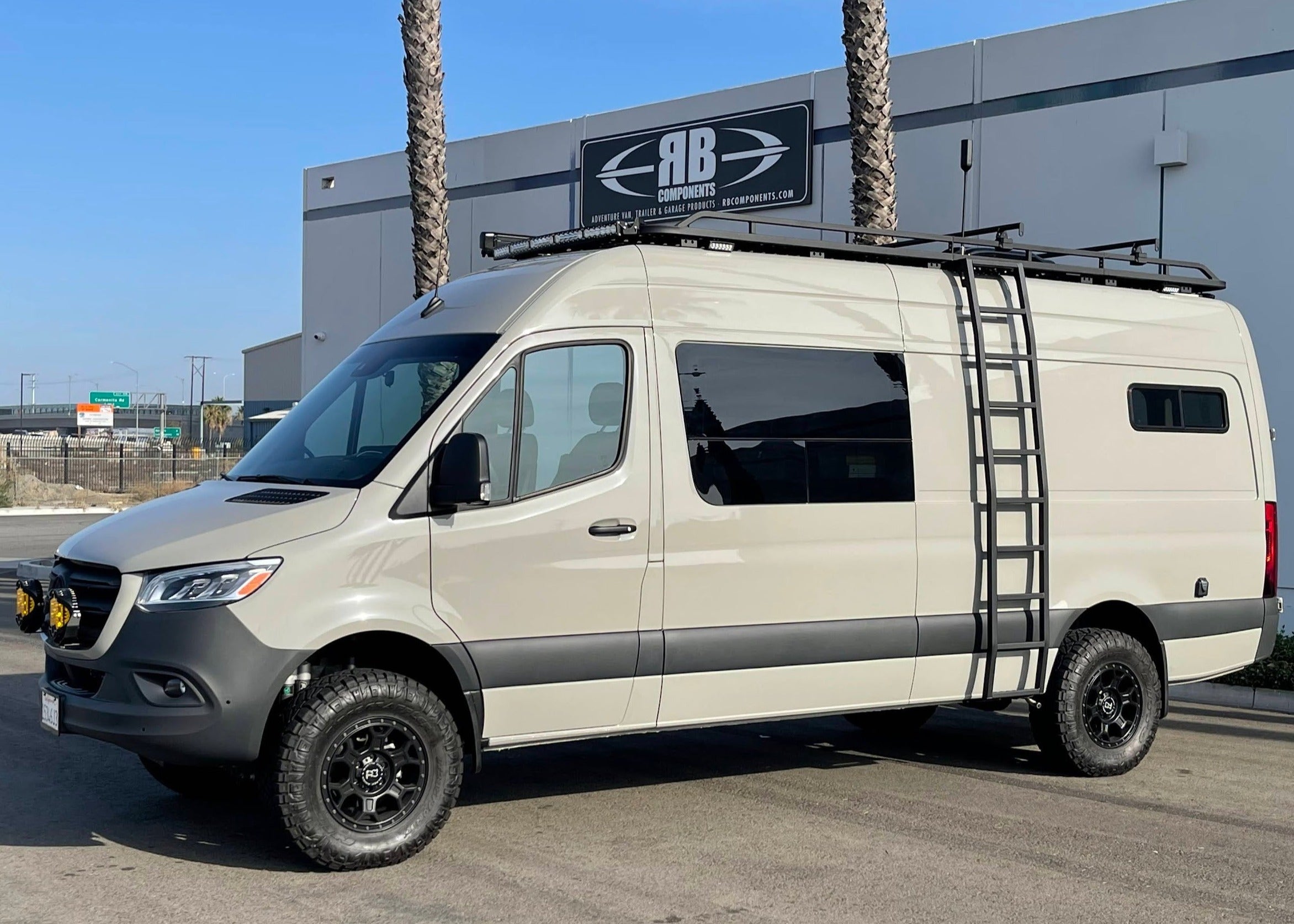 RB Components 2007+ Sprinter Van Side Ladder