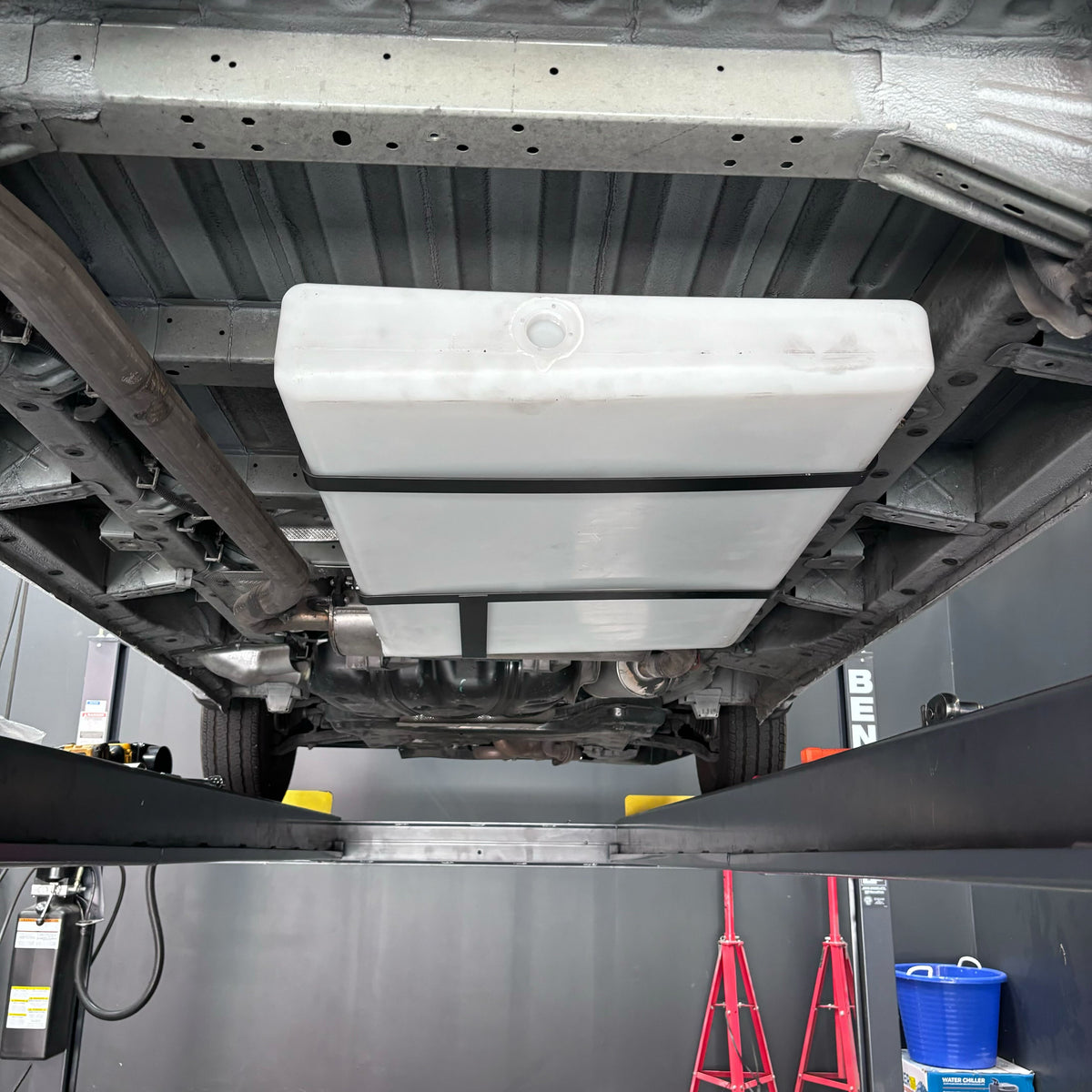 S&B Filters 36 Gallon Undercarriage Fresh/Grey Water Tank - 2013+ Ram ProMaster 159”/159"EXT (10-3021)