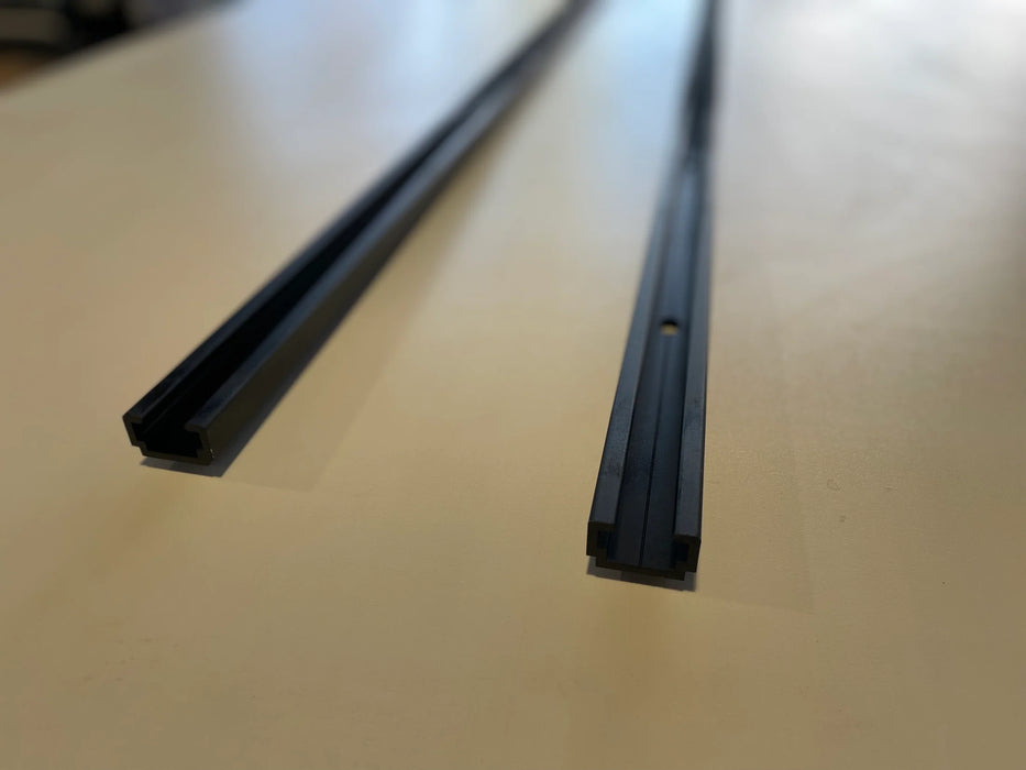 Tec Vanlife Sprinter Roof Rails / Roof Tracks | BLACK