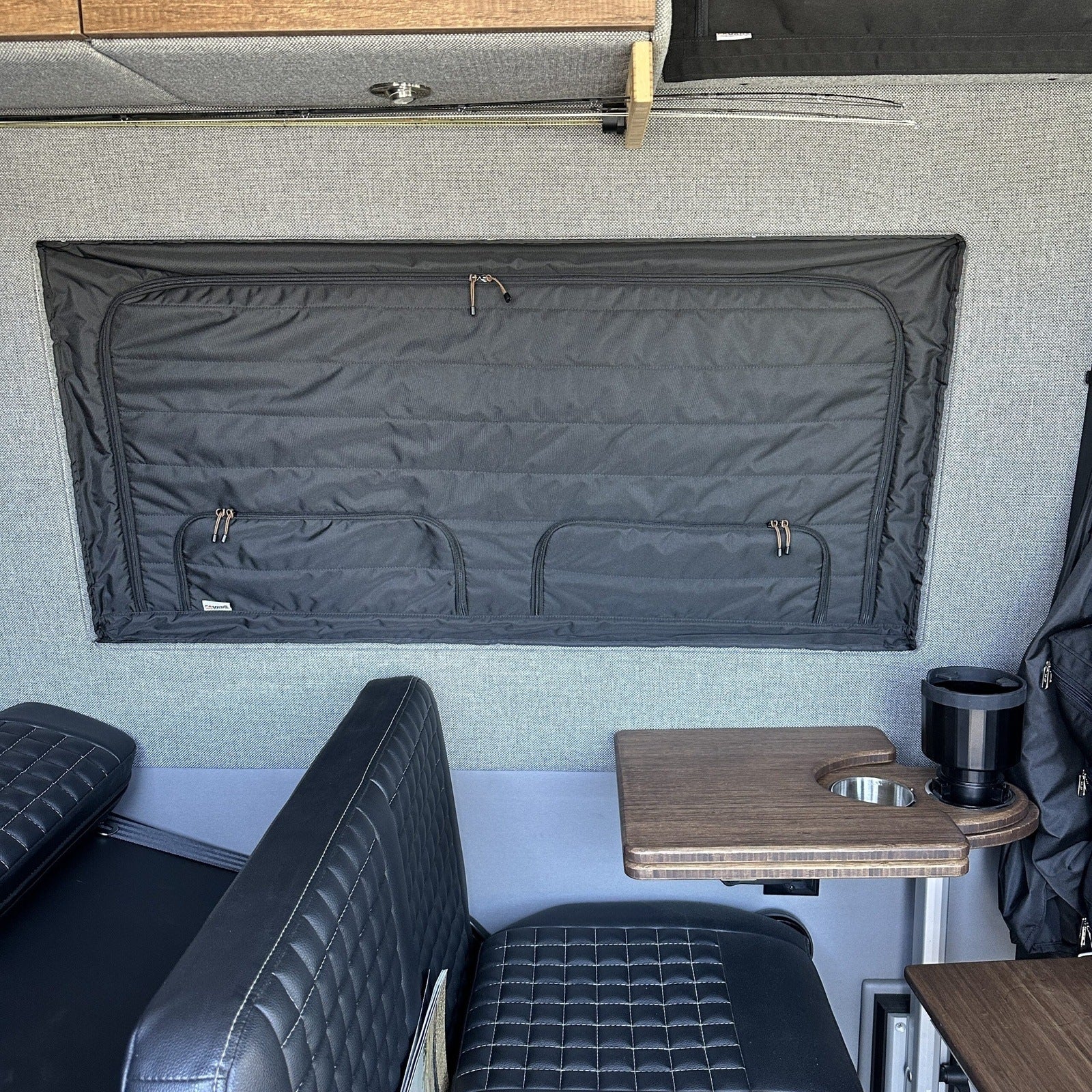 Canyon Adventure Vans CLIMA-SHADE Insulated Groove Lounge Window Cover - STO