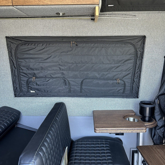 Canyon Adventure Vans CLIMA-SHADE Insulated Groove Lounge Window Cover - STO