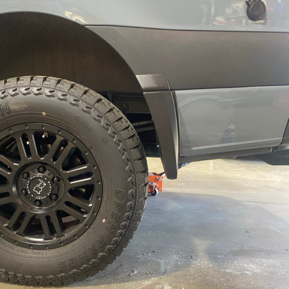 Rear Mondo Mudguard Kit for 2019+ Mercedes Sprinter – Rear Clearance Solution for Larger Tires