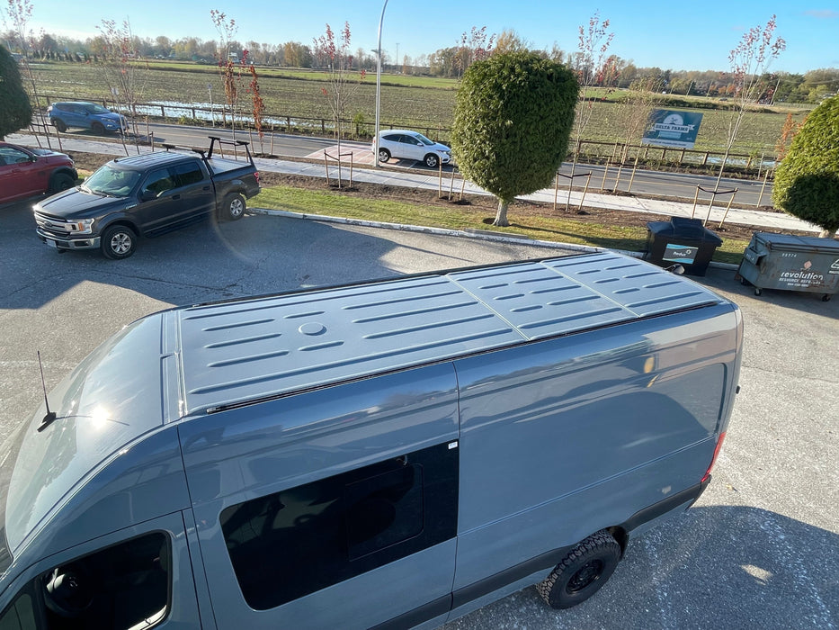 Sprinter Roof Rails / Roof Tracks | BLACK