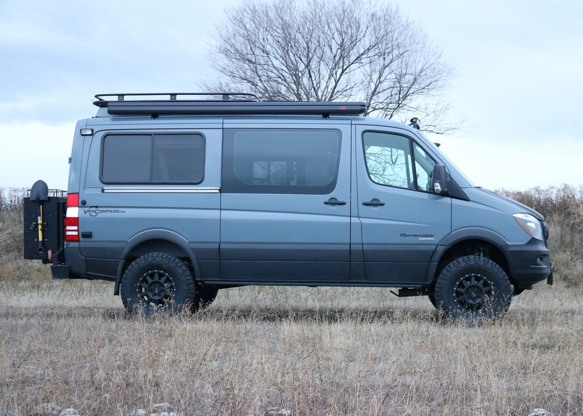 Van Compass 2015-2022 Mercedes Sprinter 4x4 2500 2" Lift Kit (Single Rear Wheel)