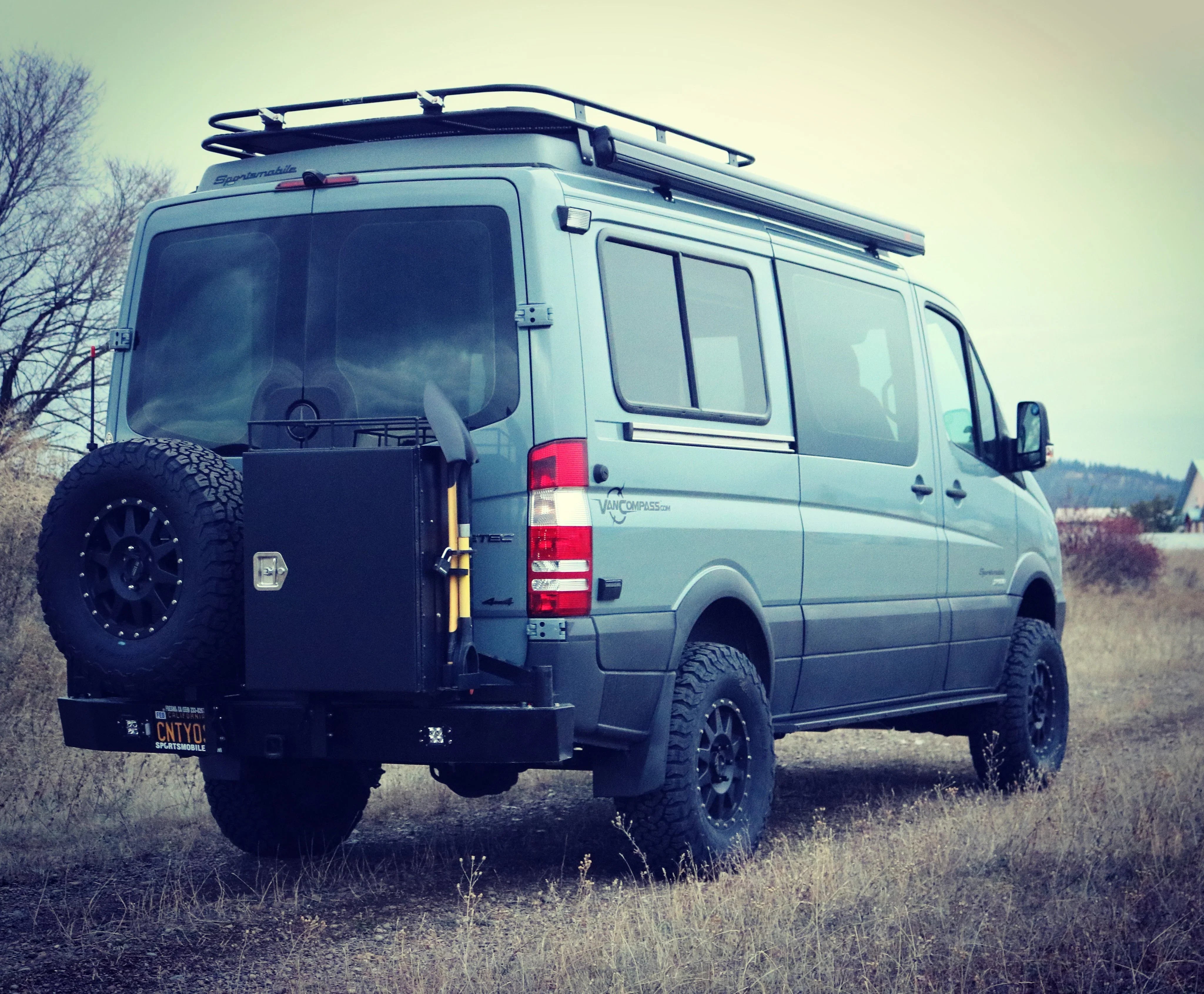 Van Compass 2015-2022 Mercedes Sprinter 4x4 2500 2" Lift Kit (Single Rear Wheel)