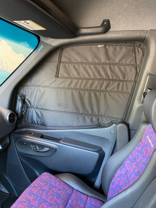 Reversa-Vent Shade for Sprinter & Transit Vans | Works with EcoFlow and Bug Barrier