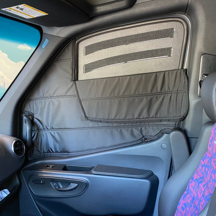 Reversa-Vent Shade for Sprinter & Transit Vans | Works with EcoFlow and Bug Barrier
