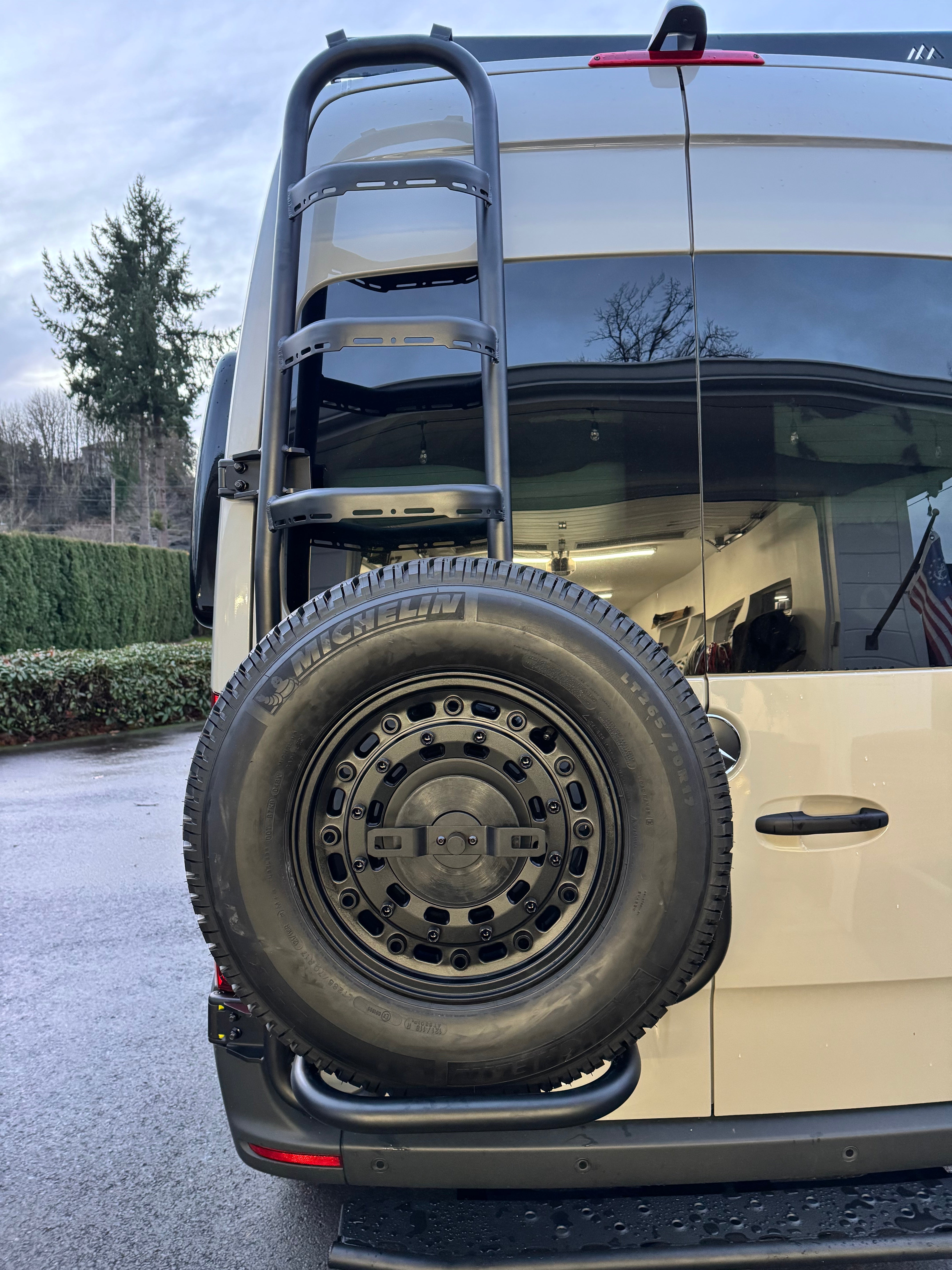 Sprinter Two-in-one Tire Ladder Carrier